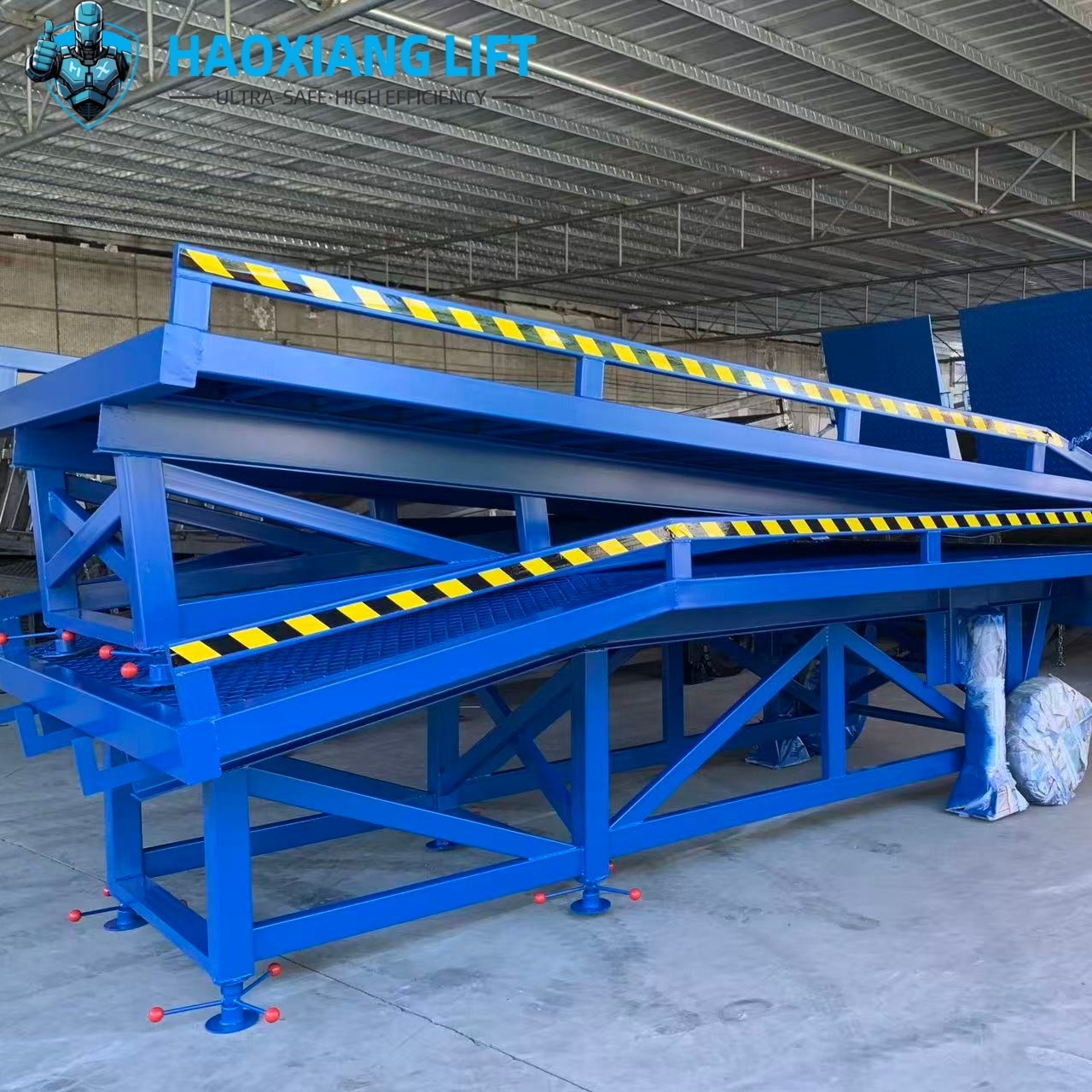 Portable Container Unloading Ramp 10t Portable Hydraulic Ramp – CE/ISO Certified Loading Tool