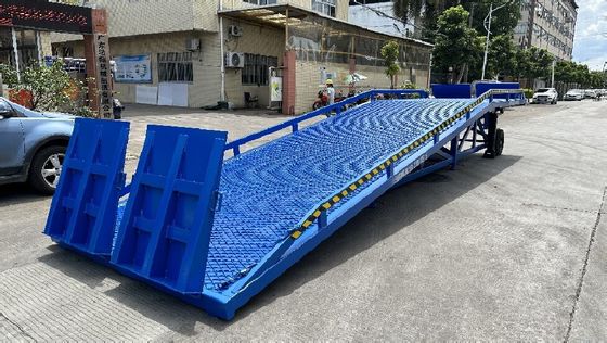Manual Mobile Dock Ramp 10T-20T Portable Loading Dock Ramps