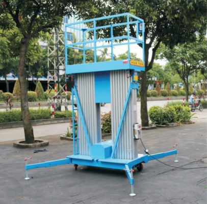 Elektrische Aluminium Hydraulische Ladder 4m-14m Hydraulische Platform Ladder