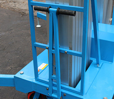 560kg Material vertical elevadores de alumínio escada hidráulica 1.5kw motor