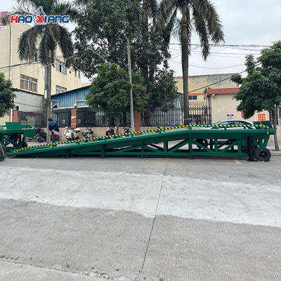 20Ton Container Dock Ramp Adjustable Height Mobile Ramp For Forklift