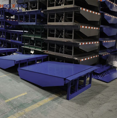 Customizable Work Platform Hydraulic Loading Dock Ramp With 5mm Non-Slip Diamond Mesh