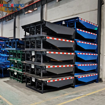 Adjustable Electric Hydraulic Dock Leveler Lifts 400mm Lowers 300mm