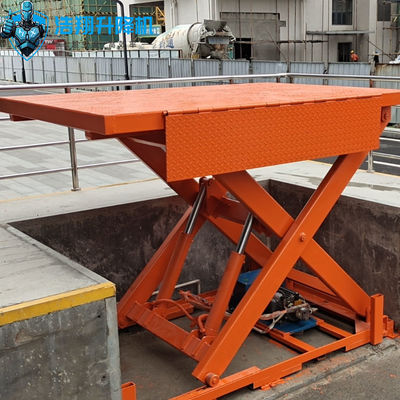 4 Tons Stationary Scissor Lift Table Workbench Stationary Lift Platform