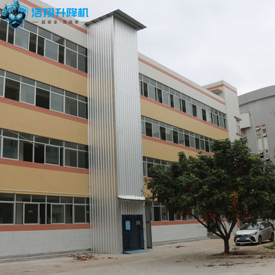 4 Floors 20 M Large Freight Elevator Customized Outdoor Freight Elevator