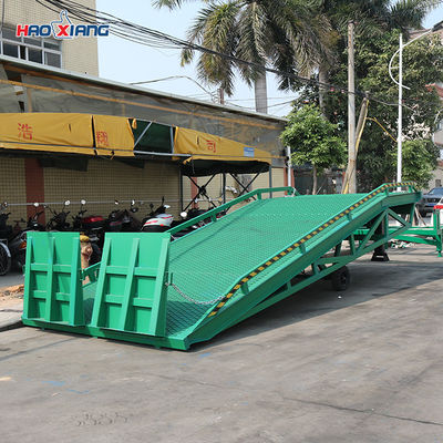 Mesch For Loading Ramp Diamond Mesh Hydraulic Dock Ramp 10000kg Portable Loading Dock Platform