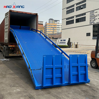 Freestand Portable Truck Loading Ramp 20 Tons Temporary Loading Platform