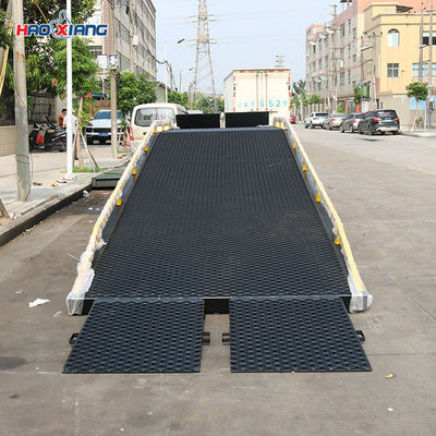 3m Ramp Taşınabilir Ramp 3m Platform Konteyner İndirme için Hidrolik Ramp